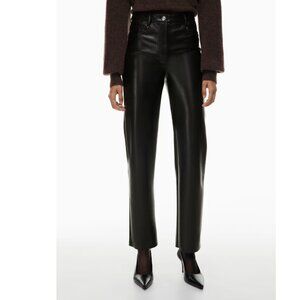 Aritzia Black Straight Leg Pants